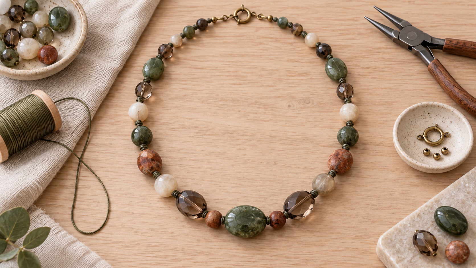 Artisan Gemstone Necklace: Craft and Quality