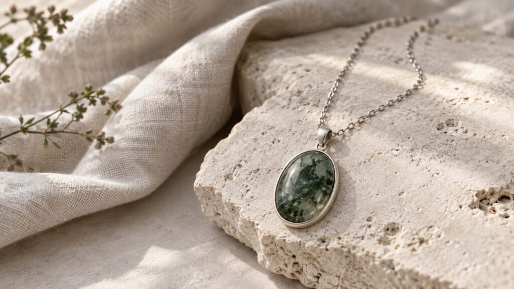 gemstone pendant