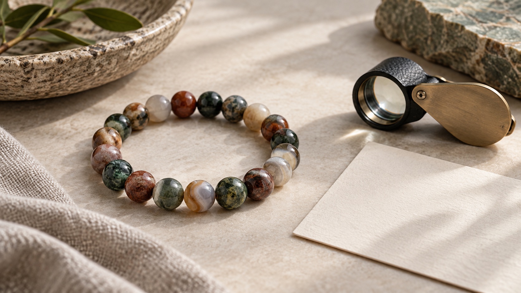 genuine gemstone bracelet