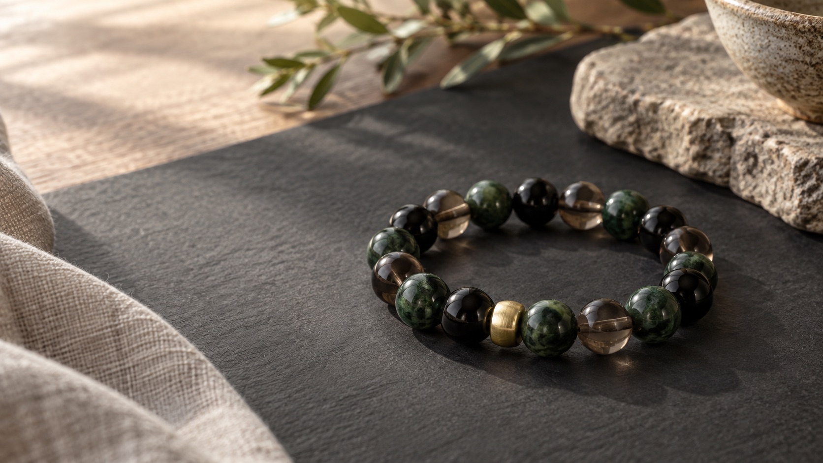 luxury gemstone bracelet