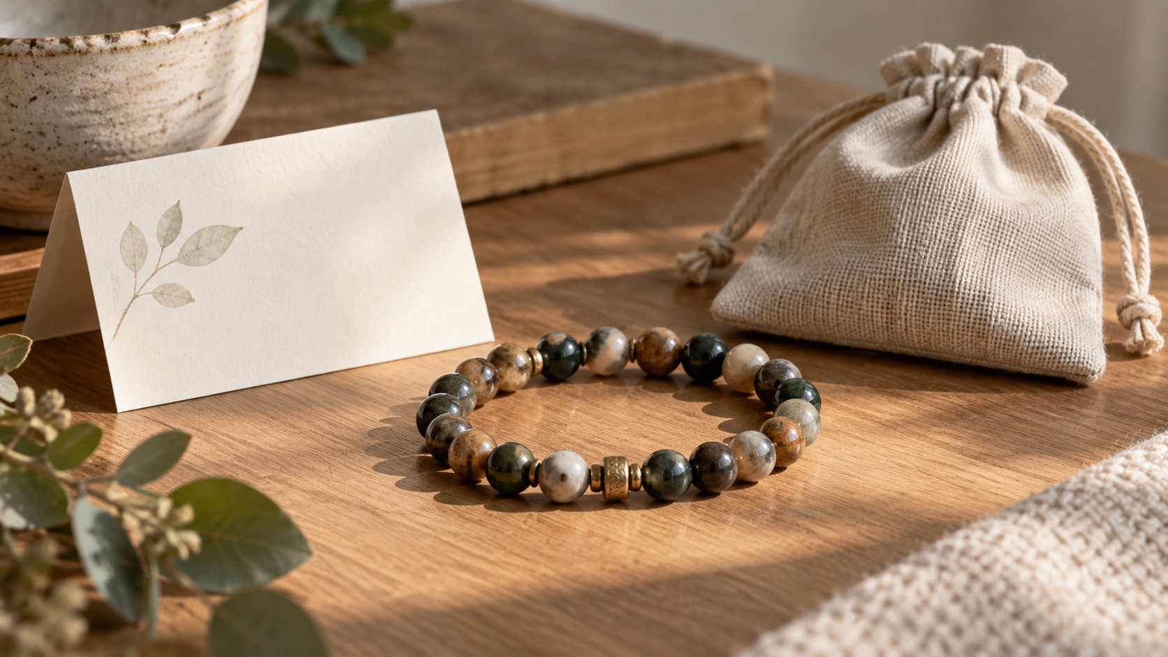 meaningful stone bracelet