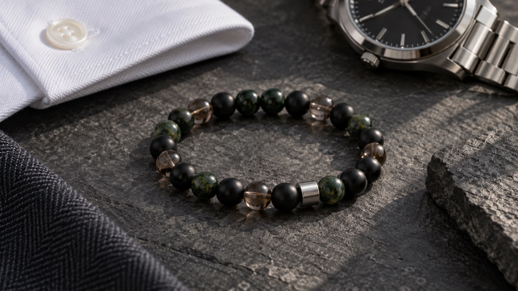 Premium Gemstone Bracelet for Men